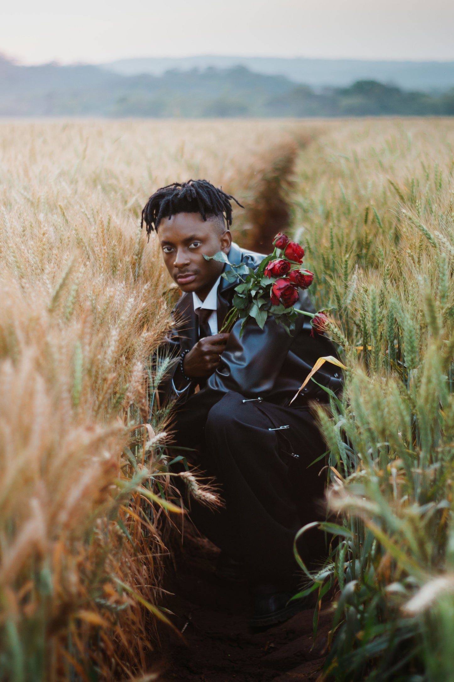 Deconstructed Safety Pin Coat