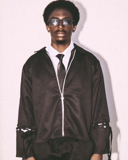 Black Laced Jacket